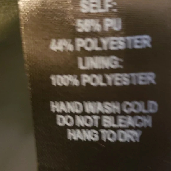 Lulus olive green vegan Grunge skirt - Picture 5 of 5